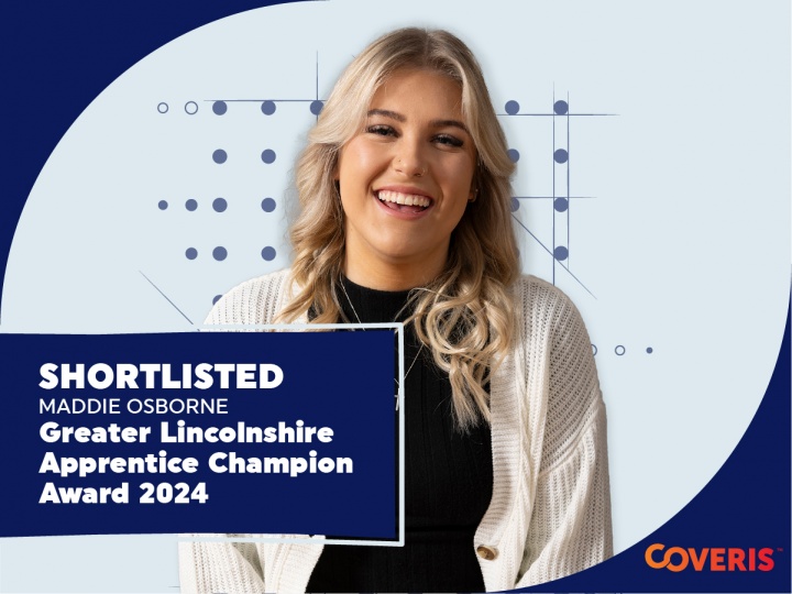 Maddie Osborne shortlisted for the Greater Lincs Apprentice Champion 2024 Award