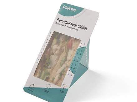 Coveris RecyclaPaper sandwich skillet