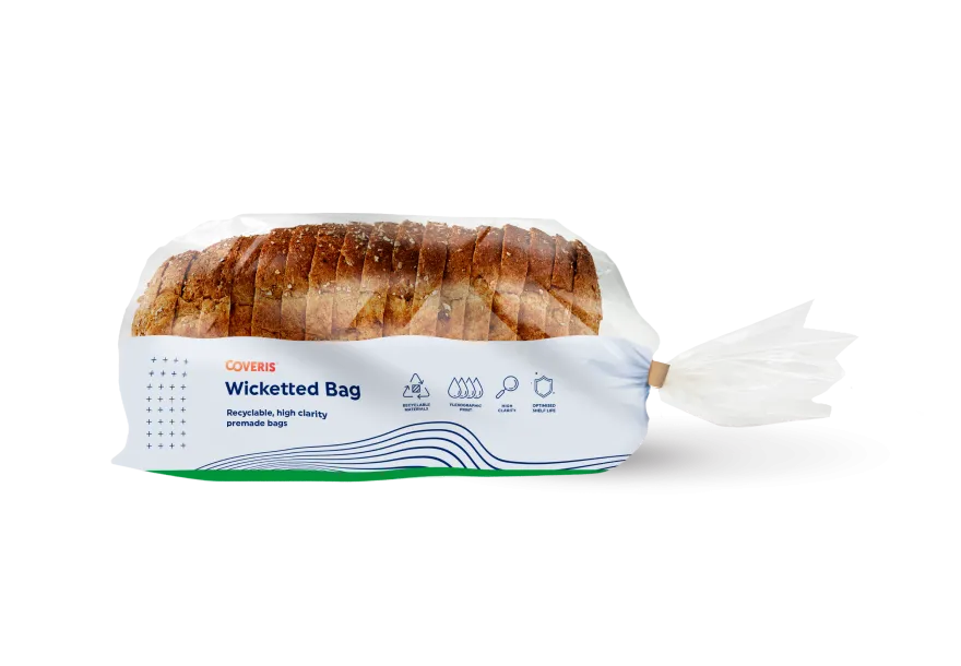 Toast packed in Coveris Wicketted bag