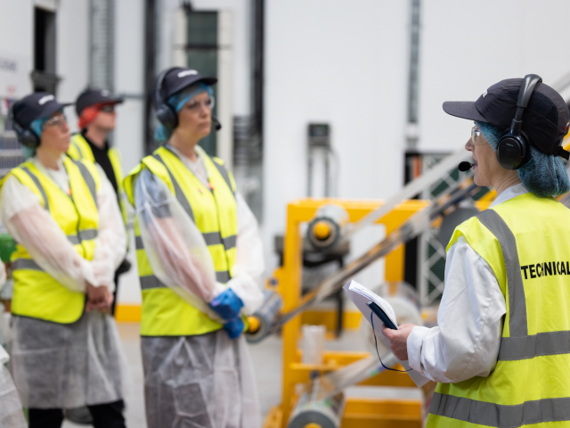 ReCover plant tour