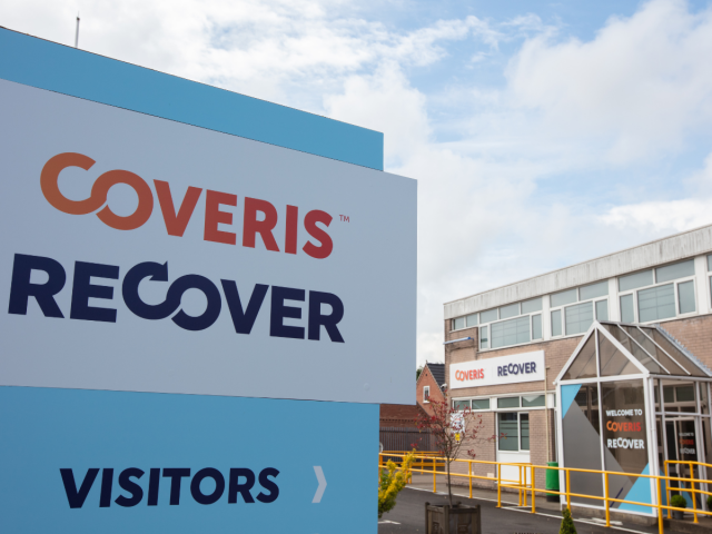 ReCover entrance sign