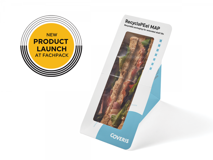 Coveris targets European food-on-the-move market with RecyclaPEel MAP sandwich skillet