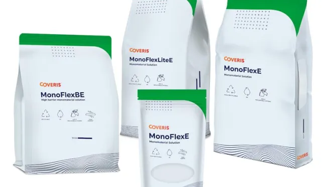 Coveris MonoFlex pet food bags
