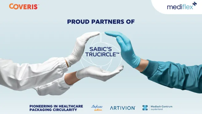 Proud partners of SABIC’s TRUCIRCLE: Coveris MediFlex