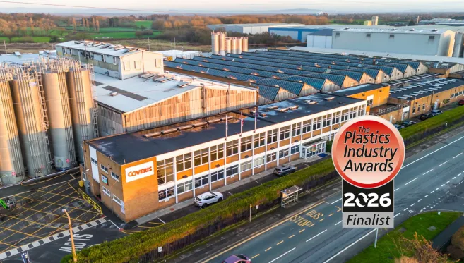 Coveris Winsford site, Plastics Industry Awards 2026 finalist