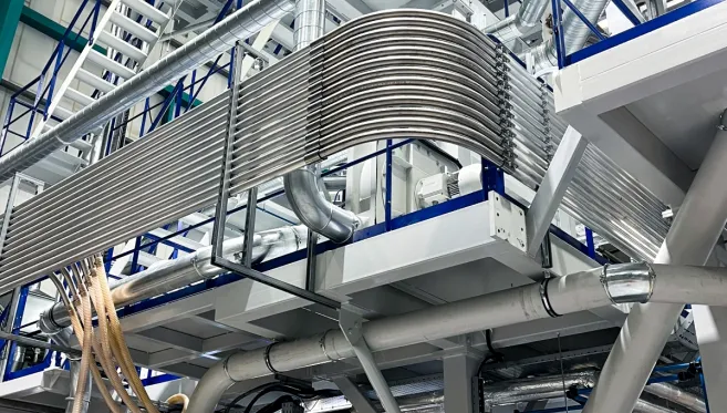 Nine-layer blown film extruder at Coveris Winsford