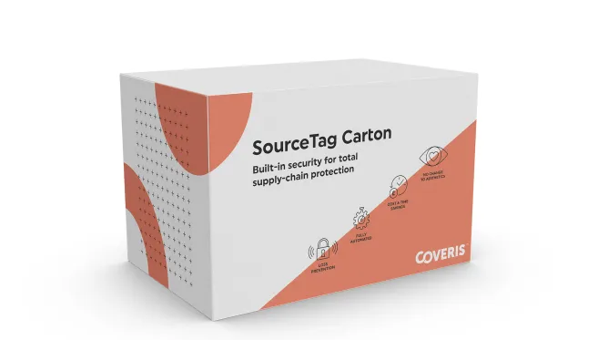 Coveris SourceTag Carton