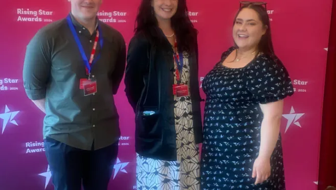 Coveris employees at the Rising Star Awards